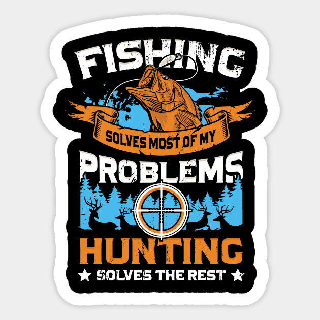 Fishing And Hunting Fish Sport Bass Carp Gift Sticker by Dolde08